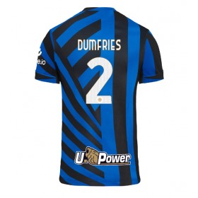 Inter Milan Denzel Dumfries #2 Heimtrikot 2024-25 Kurzarm